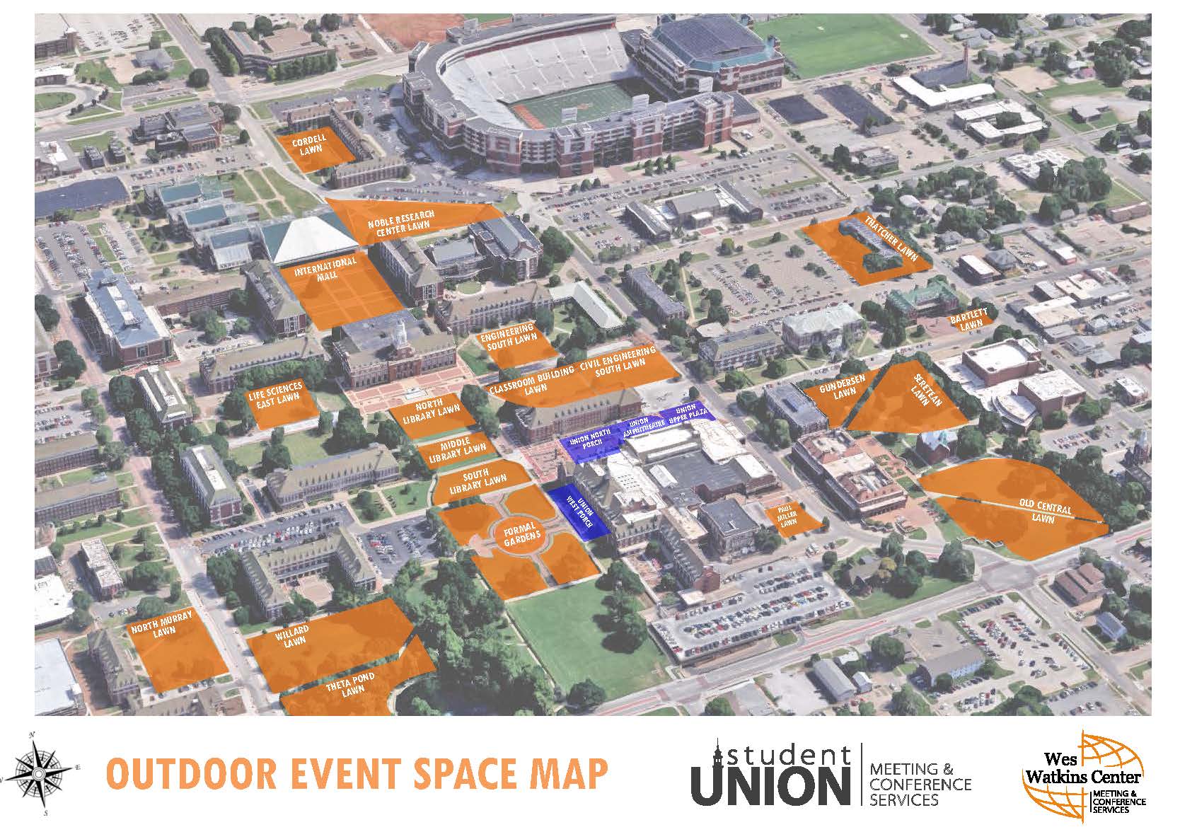 Campus Garden Map  Oklahoma State University